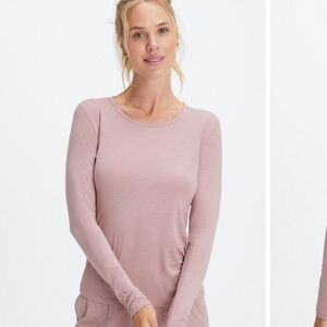 Fabletics Soft Pink Long Sleeve Top